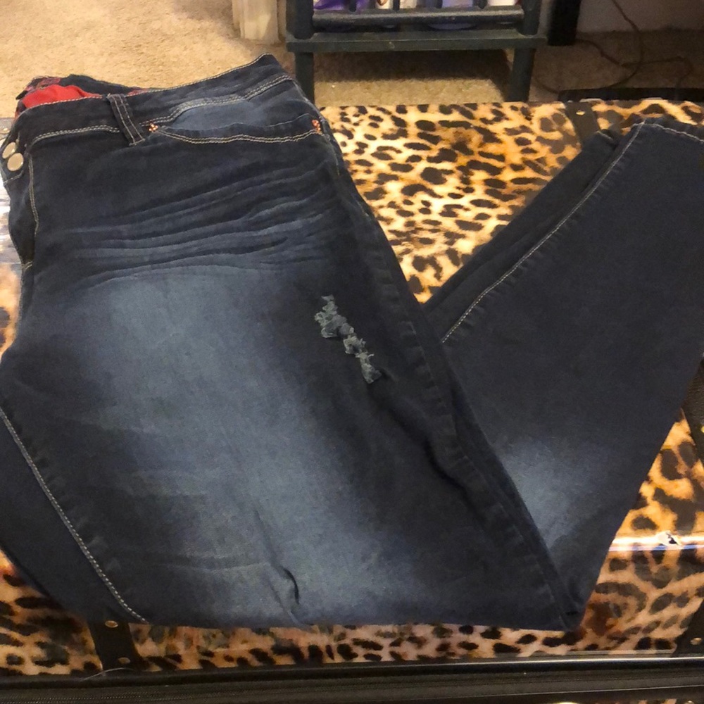 YMI dark blue Jeggings